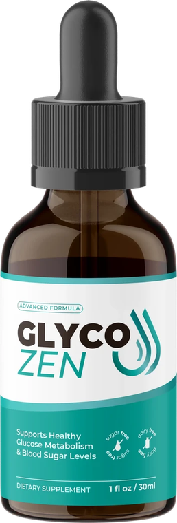 One bottle of GlycoZen glucose support drops